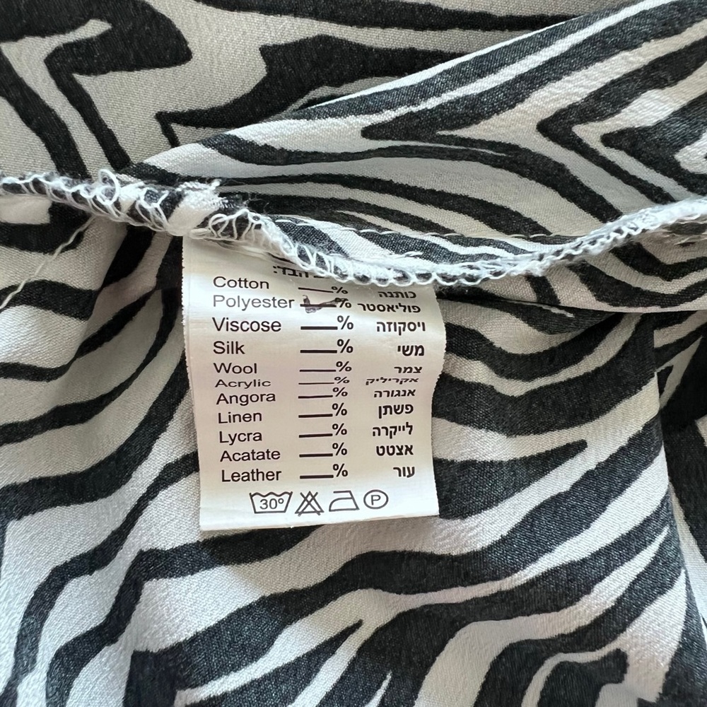 Ulla dress size 0 black white midi maxi - Picture 9 of 10